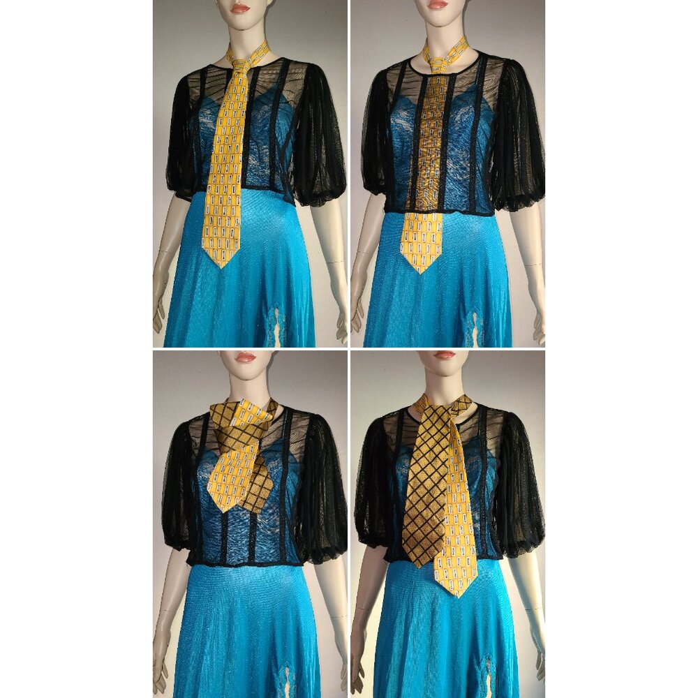 Vintage Tie - Art Nouveau - Picture 4 of 5